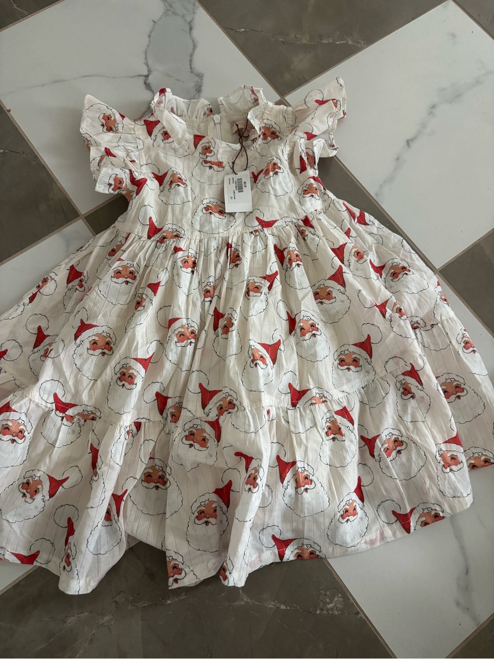 NWT Santa Faces Dress